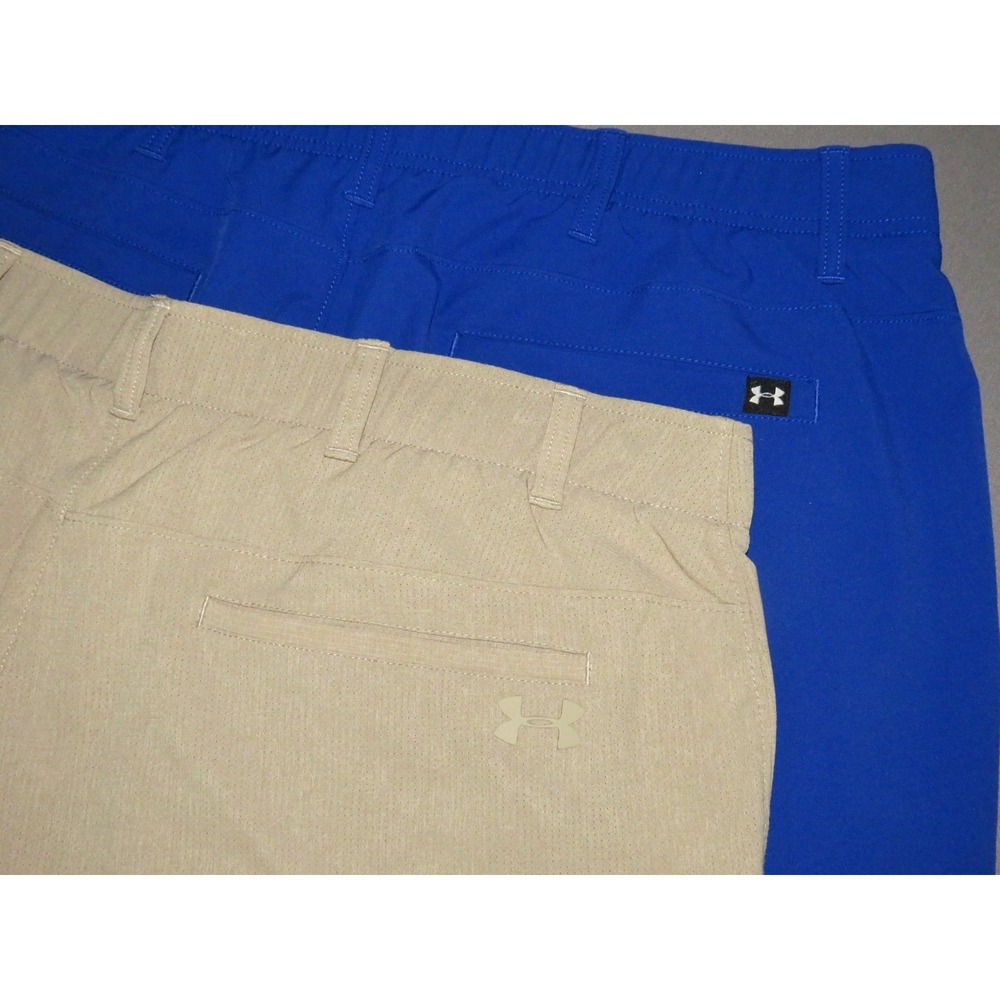 Lot‎ of 2~ Under Armour Heat Gear Polyester 9" Chino Golf Shorts Men's 40